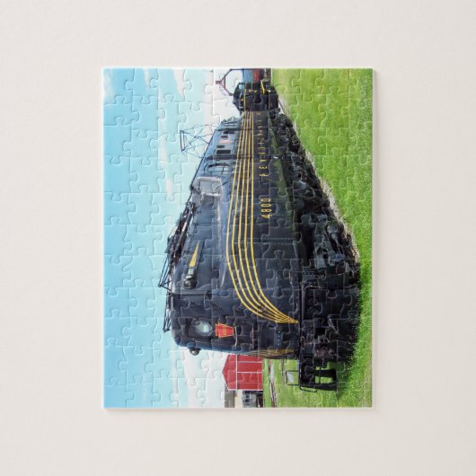 Pennsylvania-Eisenbahn-Lokomotive GG-1 #4800 Puzzle (Vertikal)