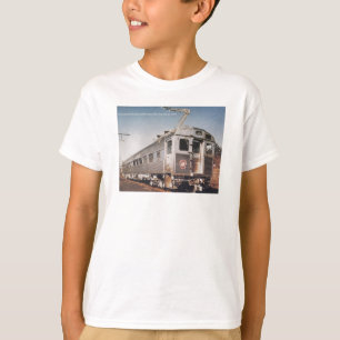 Pennsylvania-Eisenbahn Silverliner elektrischer T-Shirt