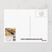 Pennsylvania Eisenbahn Tankerbahnen 1942 Geburtsta Postkarte (Rückseite)