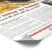 Pennsylvania Eisenbahn Tankerbahnen 1942 Poster (Ecke)