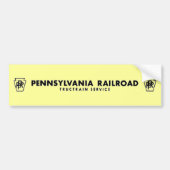 Pennsylvania-Eisenbahn TrucTrain Service Autoaufkleber (Vorne)