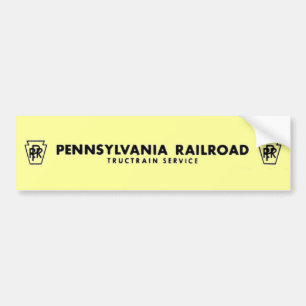 Pennsylvania-Eisenbahn TrucTrain Service Autoaufkleber
