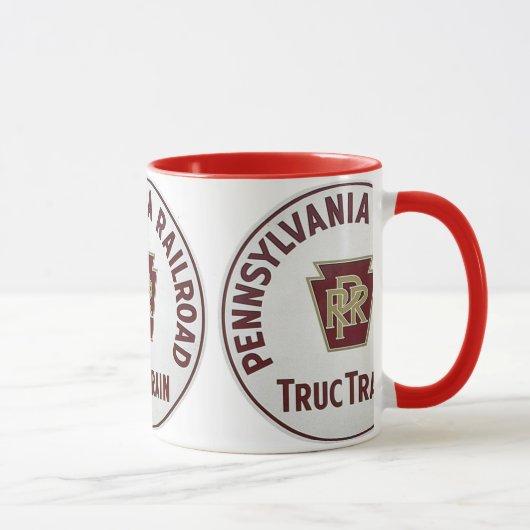 Pennsylvania-Eisenbahn TrucTrain Service Tasse (Rechts)