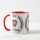 Pennsylvania-Eisenbahn TrucTrain Service Tasse (Links)