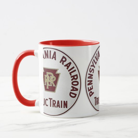 Pennsylvania-Eisenbahn TrucTrain Service Tasse (Links)