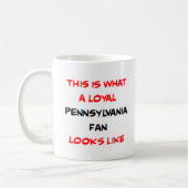 pennsylvania fan, loyal kaffeetasse (Links)