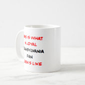 Pennsylvania-Fan, treu Kaffeetasse (Vorderseite Links)