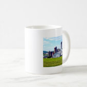 Pennsylvania-Farm mit Silos Kaffeetasse (VorderseiteRechts)