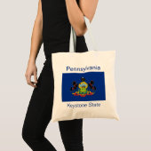 Pennsylvania Flag Bag Tragetasche (Vorderseite (Produkt))