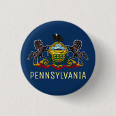 Pennsylvania Flag Button (Vorderseite)