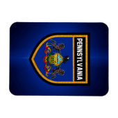 Pennsylvania Flag Magnet (Horizontal)