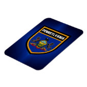 Pennsylvania Flag Magnet (Linke Seite)