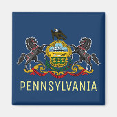 Pennsylvania Flag Magnet (Vorne)