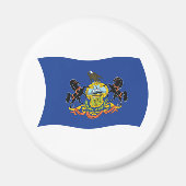 Pennsylvania Flag Magnet (Vorne)