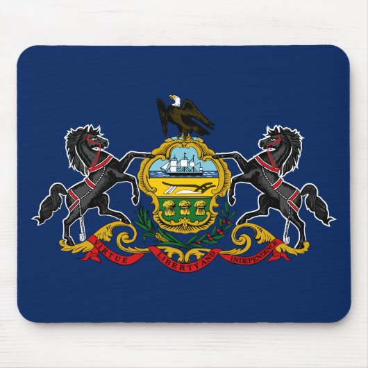 Pennsylvania flag mousepad (Vorne)
