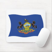 Pennsylvania Flag Mousepad (Mit Mouse)