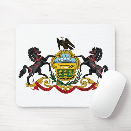 Pennsylvania flag mousepad (Mit Mouse)