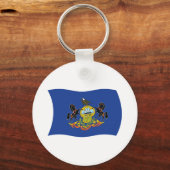 Pennsylvania Flag Schlüsselanhänger (Vorderseite)