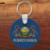 Pennsylvania Flag Schlüsselanhänger (Vorderseite)