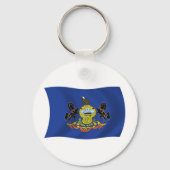 Pennsylvania Flag Schlüsselanhänger (Vorderseite)