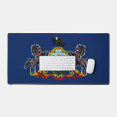 Pennsylvania flag schreibtischunterlage (Tastatur & Maus)