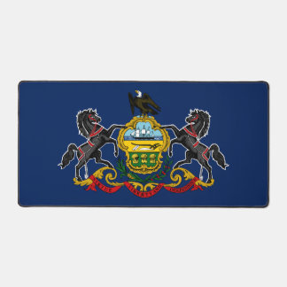 Pennsylvania flag schreibtischunterlage