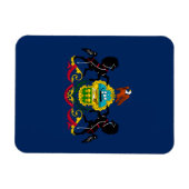 Pennsylvania-Flagge Magnet (Horizontal)