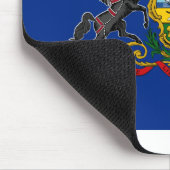Pennsylvania-Flagge Mousepad (Ecke)