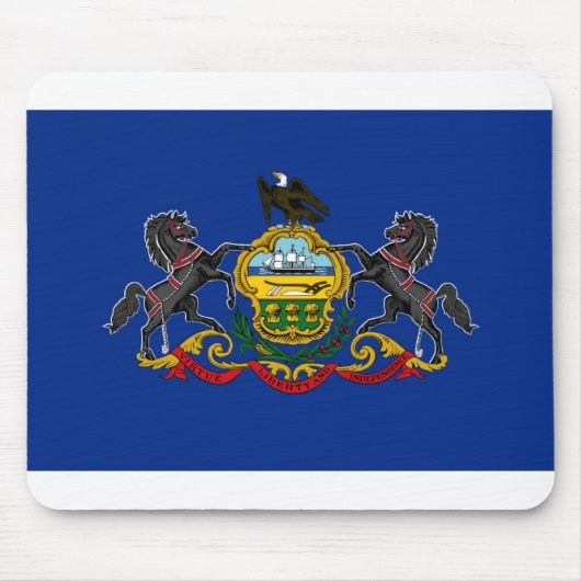 Pennsylvania-Flagge Mousepad (Vorne)