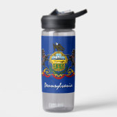 Pennsylvania Flasche, patriotische Pennsylvania Fl Trinkflasche (Links)