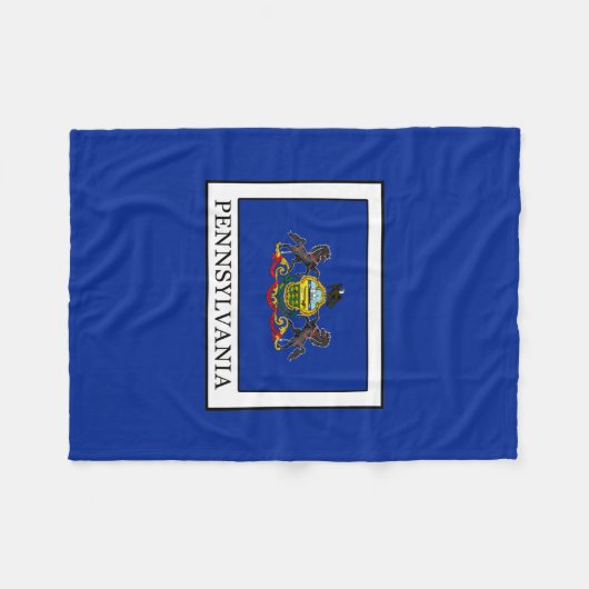 Pennsylvania Fleecedecke (Vorderseite (Horizontal))