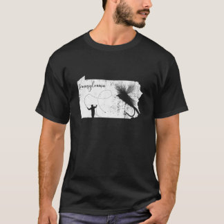 Pennsylvania Fliegenfischerei Bachforelle erschütt T-Shirt