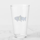 Pennsylvania-Forelle fischen Glas (Rückseite)
