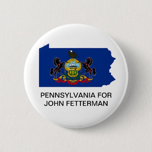 PENNSYLVANIA FÜR JOHN FETTERMAN SENATE Button (Vorderseite)