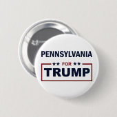 Pennsylvania für Trumpf Button (Vorne & Hinten)