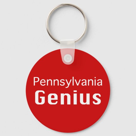 Pennsylvania Genius Geschenke Schlüsselanhänger (Vorderseite)