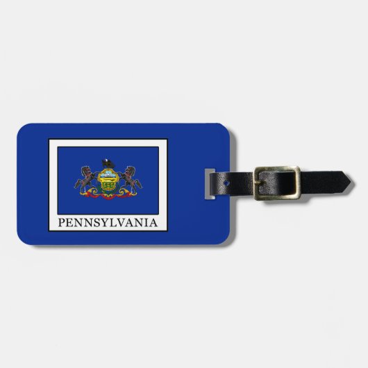 Pennsylvania Gepäckanhänger (Vorderseite horizontal)
