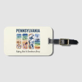 Pennsylvania - Geschichte, Wärme und Heimat Gepäckanhänger (Vorderseite (Horizontal))