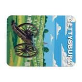 Pennsylvania Gettysburg Reise Magnet (Horizontal)