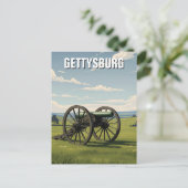 Pennsylvania Gettysburg Travel Postkarte (Stehend Vorderseite)