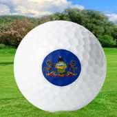 Pennsylvania Golf Balls, Staatsflagge / Patriots Golfball