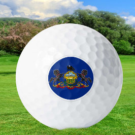 Pennsylvania Golf Balls, Staatsflagge / Patriots Golfball