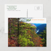 Pennsylvania Grand Canyon Postkarte (Vorne/Hinten)