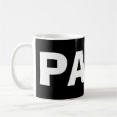 Pennsylvania* große schwarze Tasse PAs (Links)