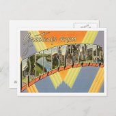 Pennsylvania - Grüße von US-Staaten Postkarte (Vorne/Hinten)