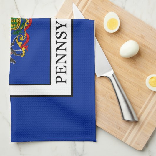 Pennsylvania Handtuch (Viertel Falte)