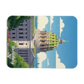 Pennsylvania Harrisburg Travel Magnet (Horizontal)