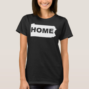Pennsylvania Heimweg-von-Staat-T-Shirt T-Shirt