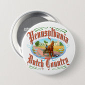 Pennsylvania-Holländer-Land Button (Vorne & Hinten)
