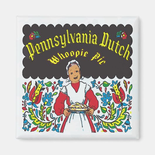 Pennsylvania holländisch, Whoopie Pie Magnet (Vorne)